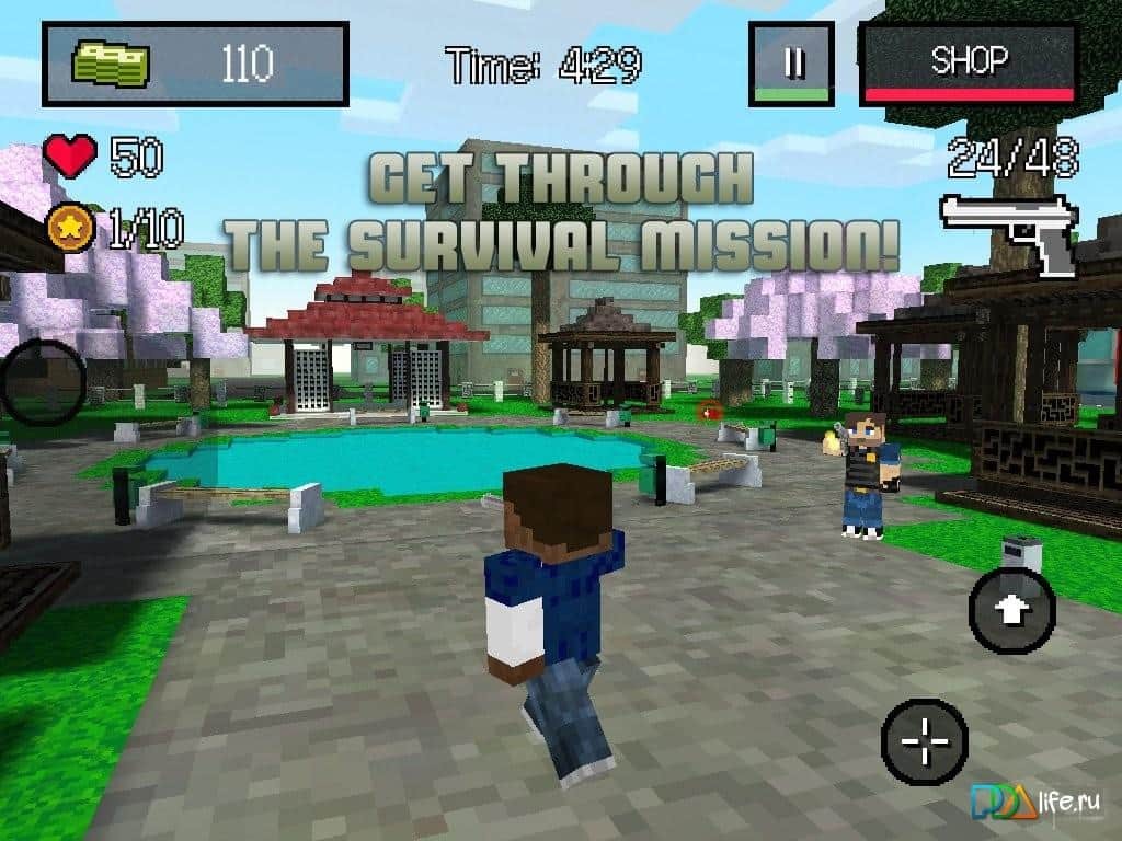 BLOCK WARS - Mine Mini Shooter