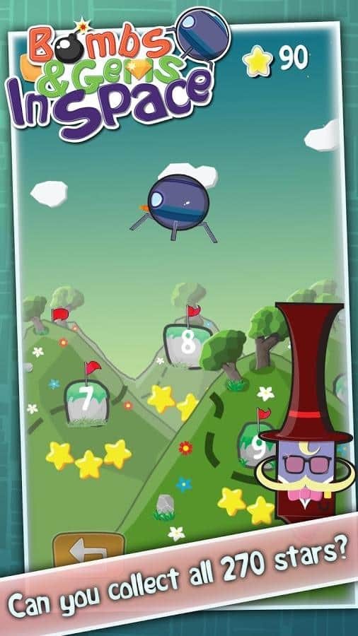 Bombs and Gems in Space