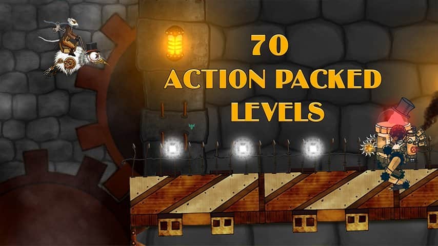 Clockwork Kiwi: Dungeon Dash