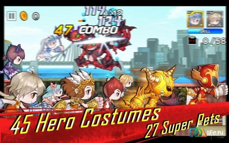 Costume Running Hero