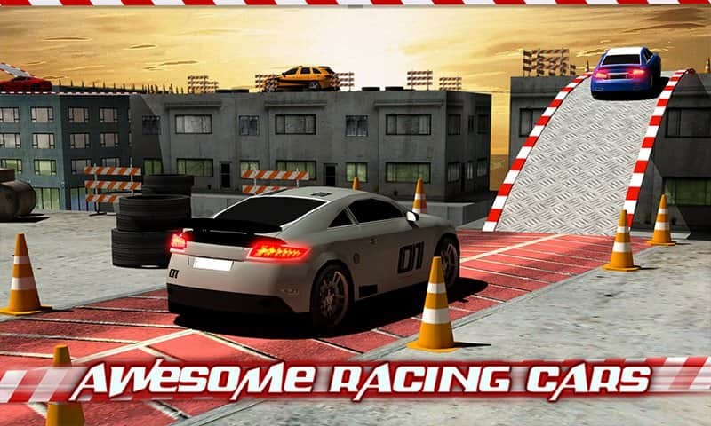 Crazy Car Roof Jumping 3D