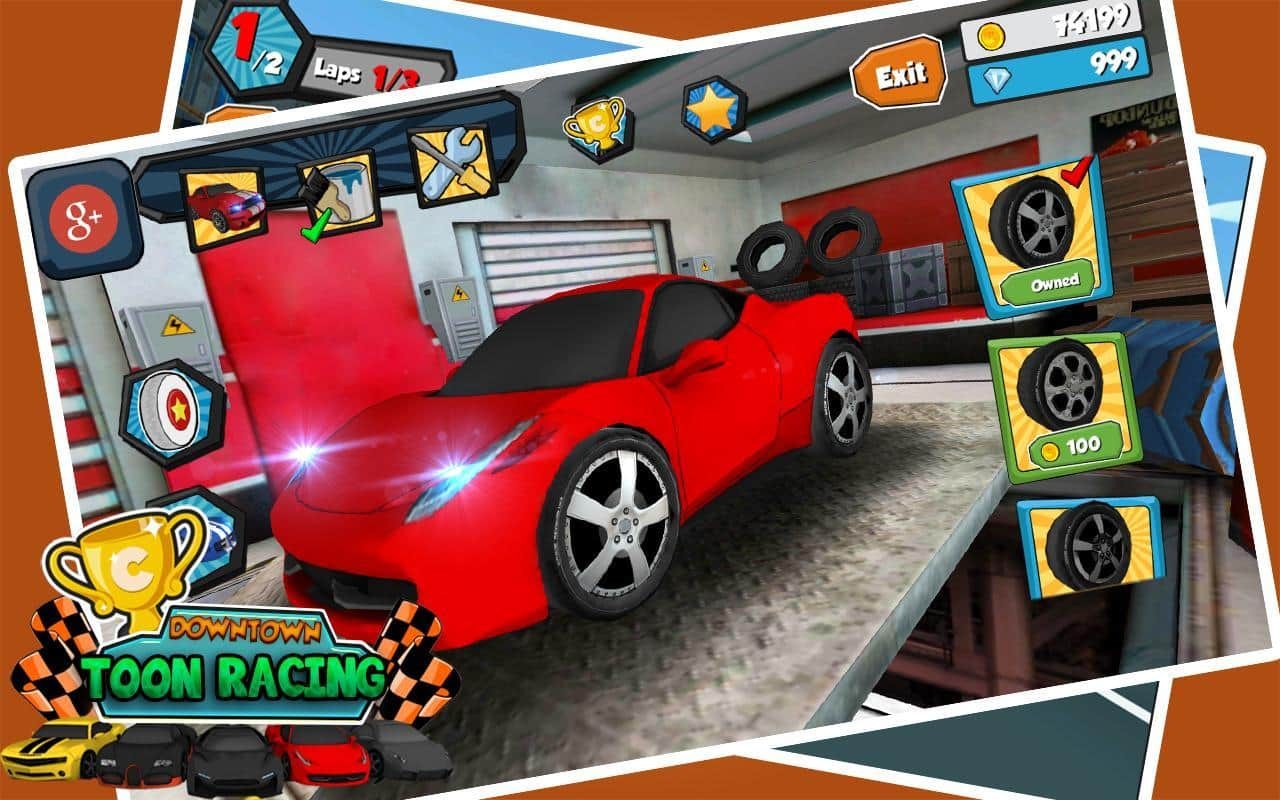 Downtown Toon Racing
