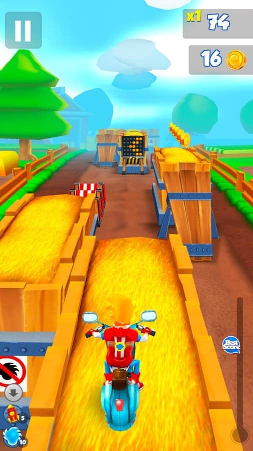 Get Ghost! Stunt Bike Runner