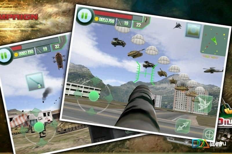 Gunners Battle Desert Storm