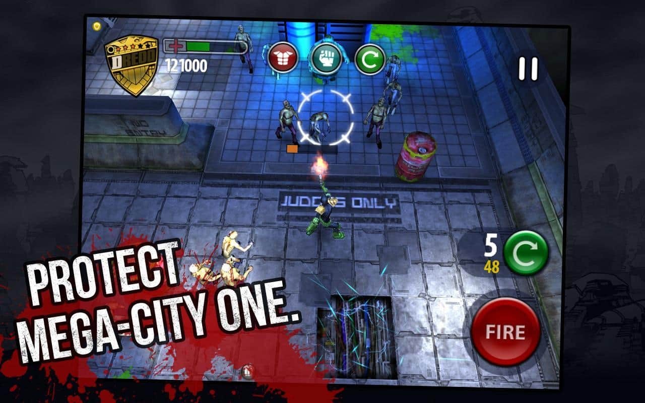 Judge Dredd vs. Zombies