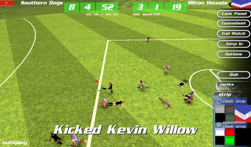 MegaFooty Quick Kick