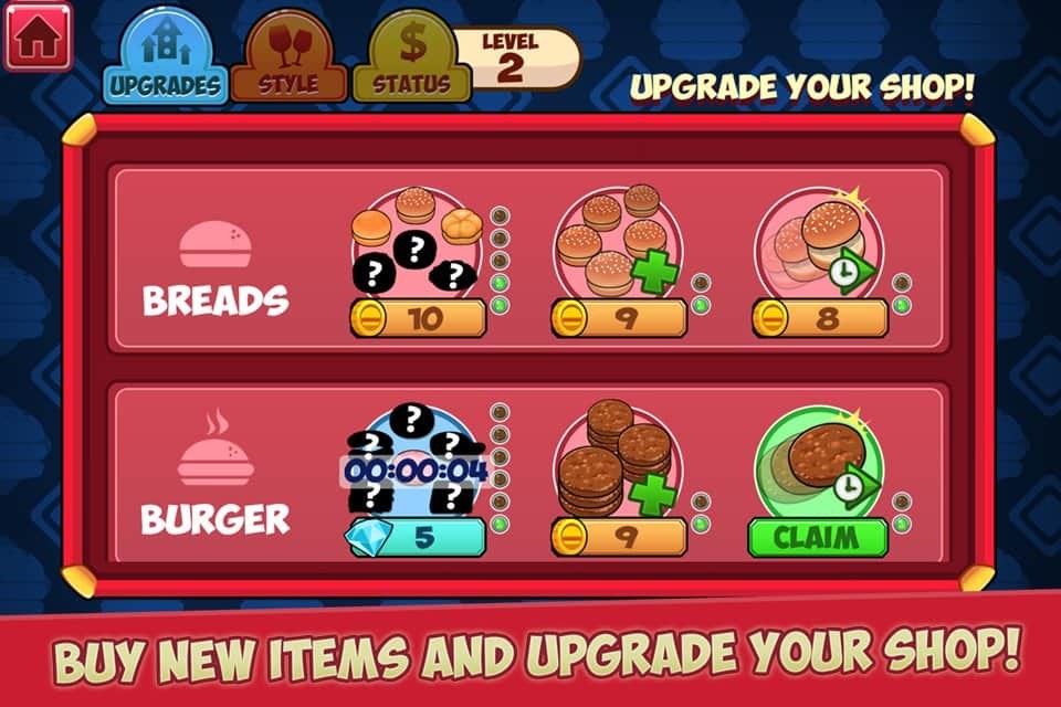 My Burger Shop - Fast Food
