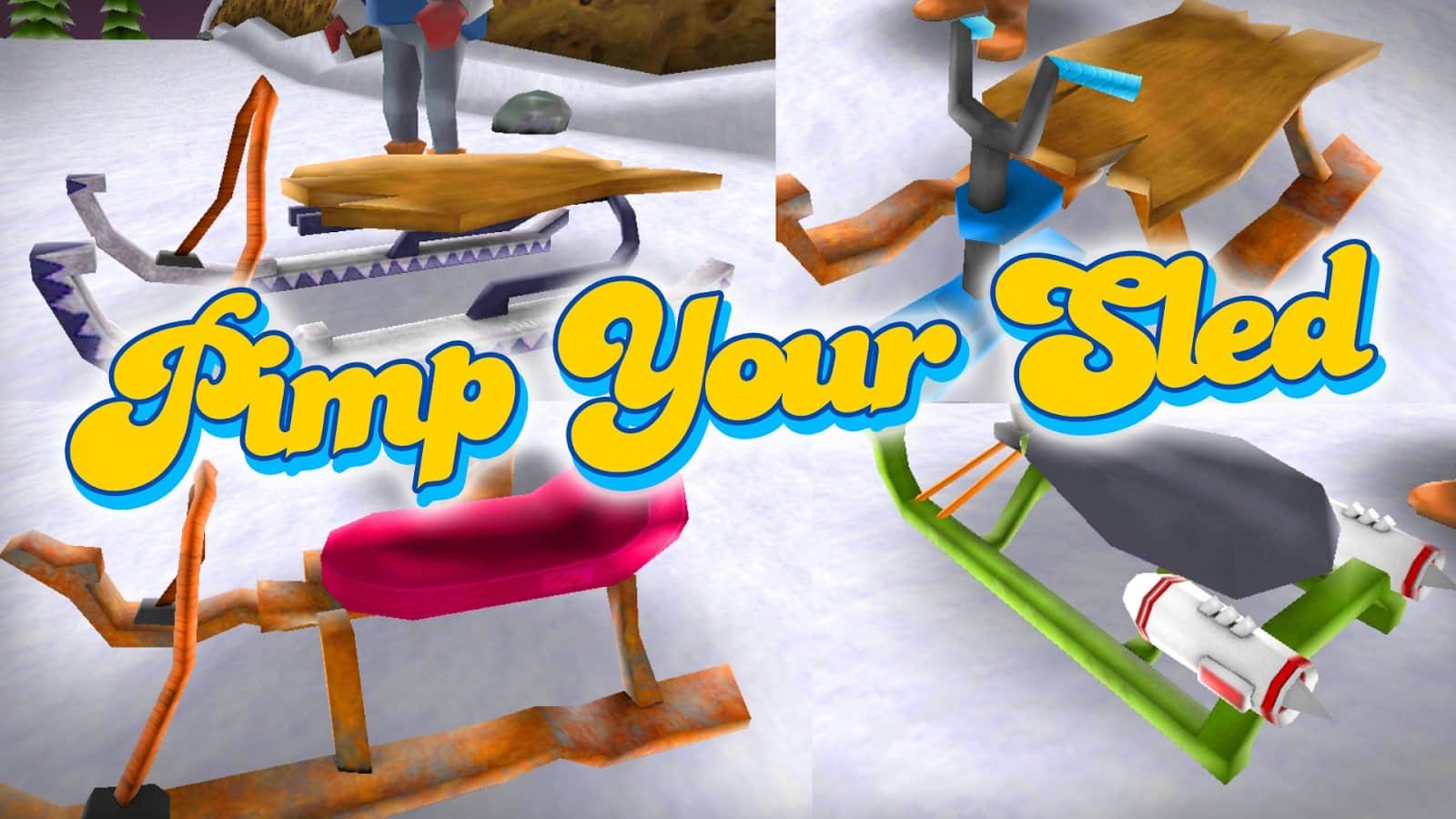Pimp my Sled - Downhill Rush