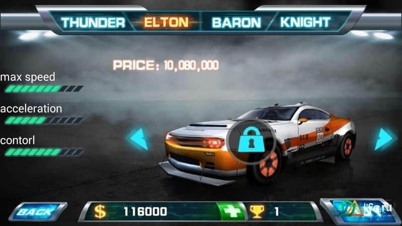 Реальный автомобиль: Racing