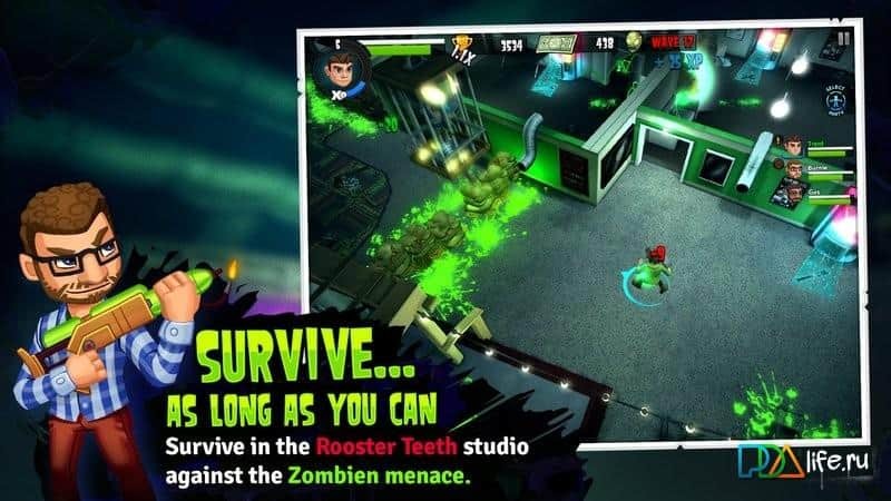 Rooster Teeth vs. Zombiens