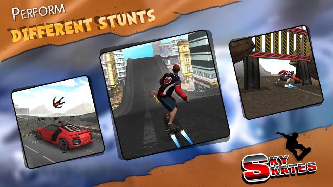 SKY SKATES 3D