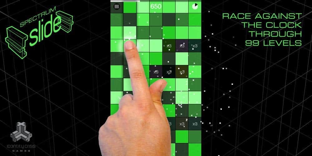 Spectrum Slide Block Game