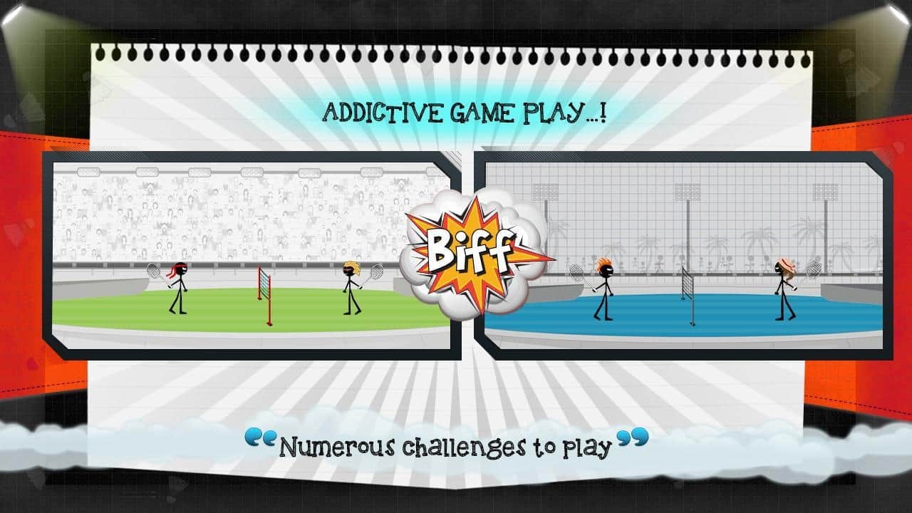 Stickman Badminton
