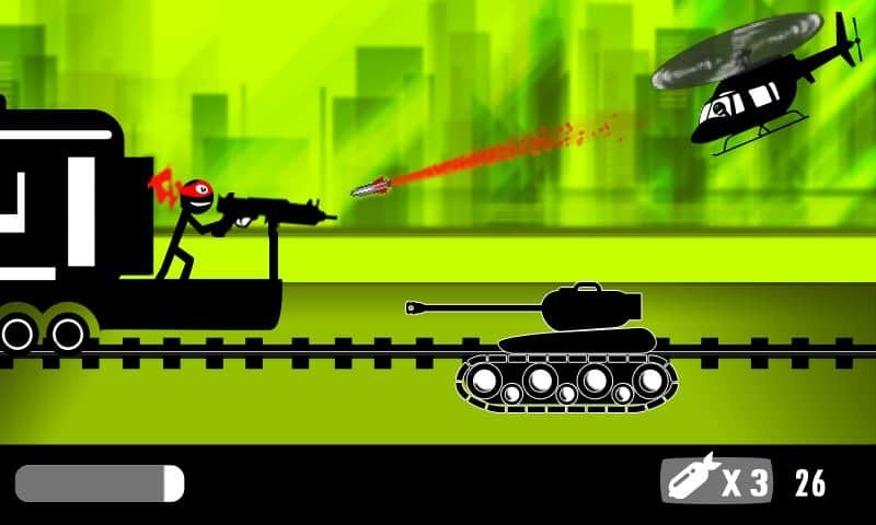 Stickman Train Shooting