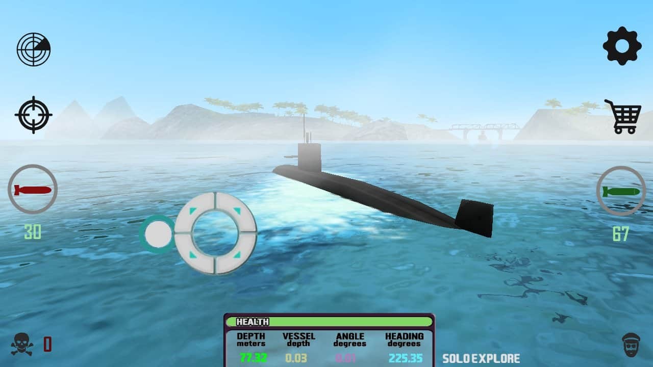 Submarine Simulator 3D
