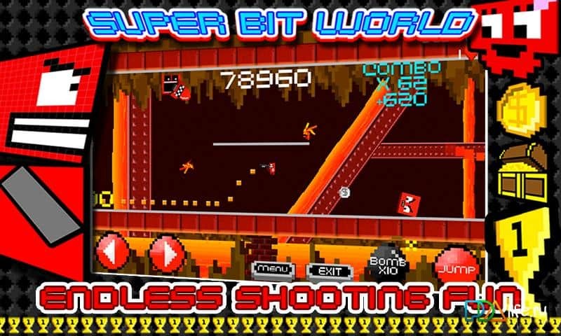 Super Bit World 2D Platformer