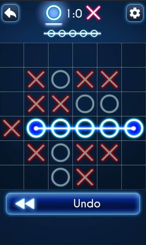 Tic Tac Toe - Glow