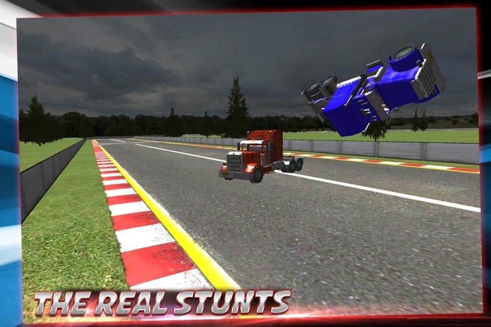 Transporter Monster Truck Race