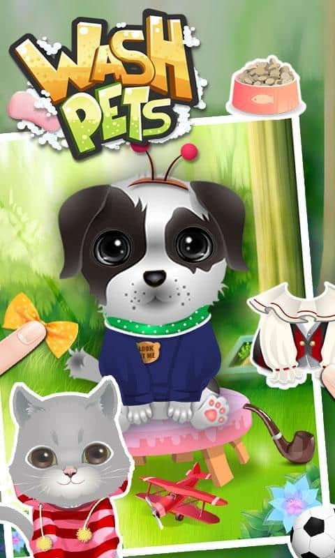 Wash Pets - kids games
